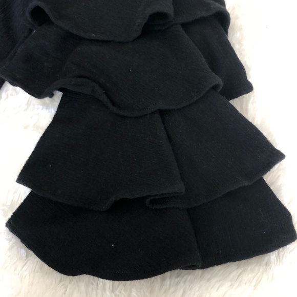 Black Ruffled Dress - Picture 4 of 5